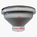 Kitchen Sink Basket Strainer Waste Drain Matte Matt Black for 90mm Hole - Image 3