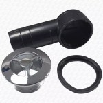 Basket Strainer Kitchen Sink Waste Round Overflow with Cover Spare Part ONLY - Image 2