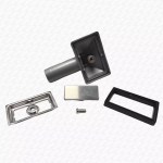 Basket Strainer Kitchen Sink Waste RECTANGLE Overflow with Cover Spare Part ONLY - Image 2