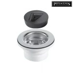 McAlpine BSW10P 1.5" Kitchen Sink Waste | 70mm Flange | Centre Screw Fixing