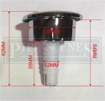 Wirquin Dual Flush Button to suit Jollyflush Valves Grey Backnut - Image 5