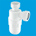 McAlpine C10 40mm Bottle Trap | Multifit 1.5" Kitchen Sink and Urinal Waste