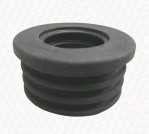 55mm x 32mm Rubber Soil Pipe Boss Adaptor Reducer for Tees & Strap Bosses etc...