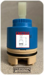 CART010 Monobloc Cartridge Tap Valve Ceramic Disc 40mm Body - Image 2