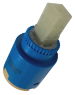 Blue 25mm Mini Ceramic Disc Monobloc Tap Cartridge | CART035 - Image 3