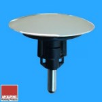 McALPINE 70mm Bath Clicker Waste Plug Smooth Stem Click Clack Replacement - Image 3