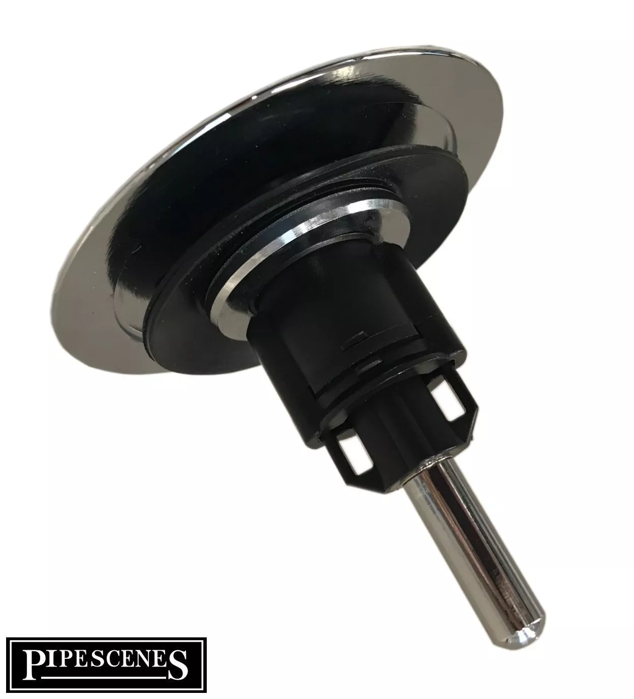 McALPINE 70mm Bath Clicker Waste Plug Smooth Stem Click Clack ...