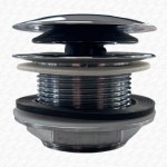 McAlpine CBW70-CB Chrome Plated Brass 70mm Clicker Bath Waste Drain - Image 4