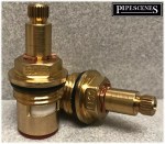 CC11 / B6 Ceramic Disc Tap Cartridge Valves 24 Spline x 7.9mm PAIR