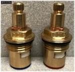 CC18 / A2 Ceramic Disc Quarter Turn Tap Valves | 20 Spline 7.7mm Replacement Pair - Image 3