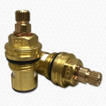 CC2 Ceramic Disc Quarter Turn Tap Valves | 20 Spline 8.8mm Replacement Pair