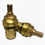CC8 Ceramic Disc Quarter Turn Tap Valves | 28 Spline 7.6mm Replacement Pair