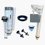 Complete Top Flush Cistern Repair Kit & Dual Flush Valve for Wickes Toilets