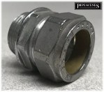 Chrome 22mm x 3/4" BSP Male Adaptor Compression Ideal for Urinal Pipes etc... - Image 3