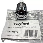 Twyford CF1002TG Dual Flush Toilet Push Button