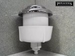 Twyford CF9001CP Pneumatic Air Push Toilet Push Button Single Flush Palm / Royal - Image 4