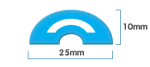 Chameleon Wet Room Floor Seal 1200mm | Clear Rubber Shower Water Barrier - Image 3