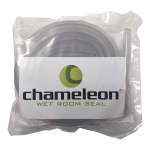 Chameleon Wet Room Floor Seal 1200mm | Clear Rubber Shower Water Barrier - Image 4