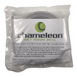 Chameleon Wet Room Floor Seal 1200mm | Clear Rubber Shower Water Barrier - Image 5
