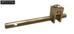 Cistern Lever Syphon Lift Arm Solid Brass Adjustable Sliding Clamp Bracket WC