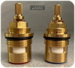 3/4" Bath Tap Ceramic Disc Cartridge Valves | A2 Profile 20 Spline Pair 57.8mm - Image 3