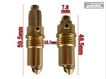 Replacement Brass Spring Mechanism for Bathroom Sink Clicker Waste | Middle Thread Pop-Up Bolt - Image 3
