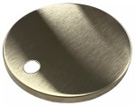 60mm Slimline Brushed Brass Toilet Seat Hinge Covers Pair - Image 12