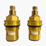 CC6 / B6 Ceramic Disc Tap Cartridge Valves 24 Spline x 7.8mm PAIR