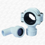 McAlpine CLAMP1WH 32mm or 40mm Waste Pipe Clamp for Boiler Condensate Pipe - Image 2