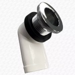 Bathroom Basin Vanity Sink Bowl Waste Overflow Kit with Tube - Image 5