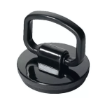 McAlpine BP2H Black 45mm Sink & Bath Plug | Replacement Stopper with Pull Handle