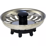 McAlpine BSKTOP Replacement Kitchen Sink Basket Strainer Plug | 80mm Top