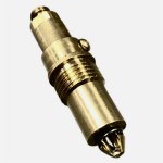 Replacement Brass Spring Mechanism for Bathroom Sink Clicker Waste | Middle Thread Pop-Up Bolt