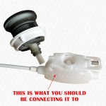 Siamp Optima 50 Toilet Push Button Dual Flush Water Saving MATTE BLACK B&Q - Image 5