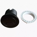 Siamp Optima 50 Toilet Push Button Dual Flush Water Saving MATTE BLACK B&Q - Image 7