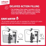 Wirquin Telescopic Jollyflush Fill Valve 1/2" Bottom Entry Toilet Float Valve - Image 3