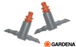 GARDENA Micro Drip Irrigation 1343-20 Inline Drip Head 2l/h - 2 PACK ONLY