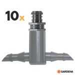 GARDENA Irrigation 1344-20 Inline Drip Heads ~4l/h for 4.6mm Pipe - PACK OF 10