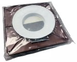 155988 Ideal Boiler Flue Finishing Kit Brown 220MM X 220MM - Image 4