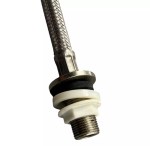 Geberit Duravit Braided Flexible Hose Pipe for Inlet Valve 3/8" Threaded 480mm - Image 4