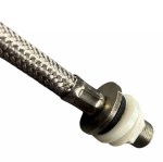 Geberit Duravit Braided Flexible Hose Pipe for Inlet Valve 3/8" Threaded 480mm - Image 5