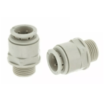 PUSHFIT Flexi Tap Tail Adaptors Pair for Monoblock Taps from 1/2" to 15mm