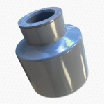 Grey 110mm Soil Pipe Adapter Reducer to 40mm ( 43mm ) Waste Pipe Glue fit