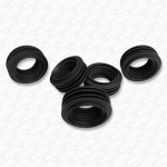 5 x Toilet Flush Pipe Seal Rubber Flush Cone for 38mm or 40mm Flush Pipe