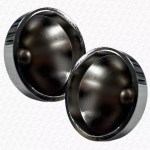 Wall Hung Toilet Pan Fixing Covers Only Chrome Finish PAIR - Image 4