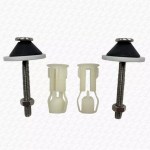 NEW Top Fix AND Bottom Fix Toilet Seat Fittings Hinges Pins 8mm Pins WC - Image 3