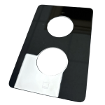 VADO Celsius Square Shower Valve Face Plate | CEL-0010/SQ-D-C/P Chrome Cover Only