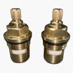 Jive CV1RB B6 Ceramic Disc Tap Cartridge Valves 24 Spline Pair
