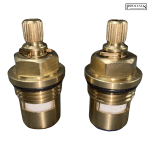 Jive CV1RB B6 Ceramic Disc Tap Cartridge Valves 24 Spline Pair