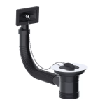 Viva CWS02 Kitchen Sink Waste Rectangular Overflow Connection